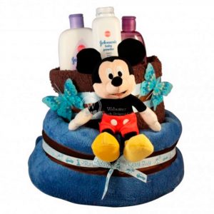 Mickey Mouse Diaper Nappy Cake