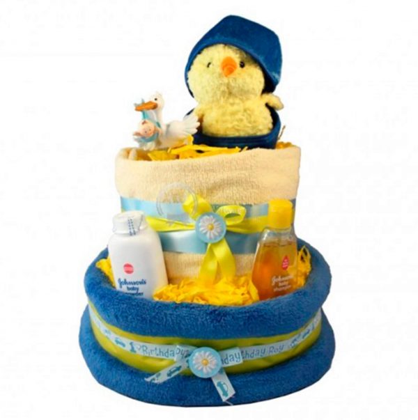 My Little Sweet Chick- Diaper Nappy Cake (1)