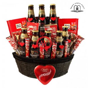 Irish Love Story – Guinness Beer Gift Basket Israel